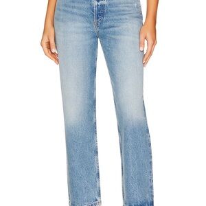 Agolde Light Blue 90s Crop Jeans
